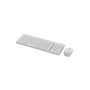 Kit Teclado e Mouse Sem Fio Logitech MK250 Branco