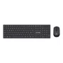 Kit Teclado e Mouse Sem Fio Fortrek Office CW11 Preto
