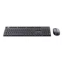 Kit Teclado e Mouse Sem Fio Fortrek Office CW11 Preto