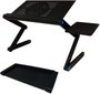 Mesa Suporte Articulado para Notebook com MousePad - PRETO