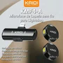 Microfone de Lapela Sem Fio USB-C Kaidi KMF4-A Preto