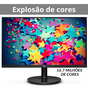 MONITOR LED 20" 75HZ HDMI/VGA/VESA M200WHD PRETO