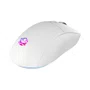 Mouse Gamer Sem Fio 10000DPI PCYes Basaran Stealth White Ghost RGB PMGBRSTWG