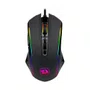 Mouse Gamer USB 4000DPI 9 Botões Redragon Ranger Basic M910-K RGB Preto
