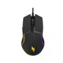Mouse Gamer USB 6400 DPI Acer Nitro Gaming NMW101 RGB Preto