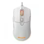 Mouse Gamer USB Malus White Ghost RGB PMGMWG – 12400 DPI, 6 Botões.