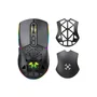 Mouse Gamer Wireless Fortrek 16000dpi Striker Air Preto