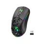 Mouse Gamer Wireless Fortrek 16000dpi Striker Air Preto