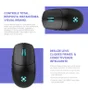 Mouse Gamer Fortrek Wireless Rogue Preto