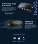Mouse Gamer Fortrek Wireless Rogue Preto