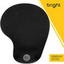 Mouse Pad C/Apoio Em Gel 0307BR Preto - BRIGHT
