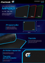 Mouse Pad Gamer Fortrek Speed MPG101: Preto/vermelho, 320x240x3mm