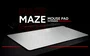 Mouse Pad Gamer PCYes Maze Extended White Ghost – 900x420mm
