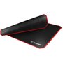 Mouse Pad Gamer Fortrek Speed MPG101: Preto/vermelho, 320x240x3mm