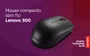 Mouse Sem Fio 1000DPI Lenovo L300 GX30K79401 Preto