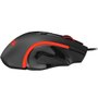 Mouse USB Gamer 3200DPI 6 Botões Nothosaur  M606 Com LED, Preto - Redragon