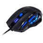 Mouse USB Gamer VX Gaming Black Widow LED 6 Botões 2400DPI Preto e Azul GM104 - Vinik
