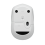 Mouse Sem Fio Logitech M170, 2.4GHz, 1000 DPI, com Pilha - Branco