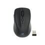 Mouse Sem Fio USB 1600DPI Bluetooth + Receptor Nano M-BT12BK Preto