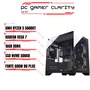 PC Gamer Clarity AM4 Ryzen 5 5600GT, Radeon Vega 7, 16GB DDR4, SSD NVMe 500GB, 600W 80 Plus