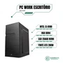 PC WORK INTEL I3-8100, B250, 8GB DDR4, SSD 256GB NVME, ATX 200W
