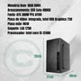 PC Work Intel i5-12400, H610, 16GB DDR4, SSD 480GB, Fonte 300W PFC Ativo