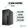 PC Work Intel i5-12400, H610, 16GB DDR4, SSD 480GB, Fonte 300W PFC Ativo