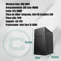 PC WORK INTEL I5-6500, H110, 8GB DDR4, SSD 480GB, ATX 200W