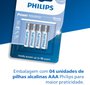 Pilha Alcalina Palito AAA LR03P4B/59 C/4 - PHILIPS