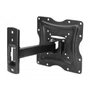 Suporte Articulado p/TV LED/LCD/Plasma 17" - 42" c/Inclinação STA-100 Preto