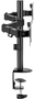 SUPORTE P/MONITOR BRACO ARTICULADO DUPLO 17"-32" FK445S PRETO