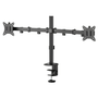 SUPORTE P/MONITOR BRACO ARTICULADO DUPLO 17"-32" FK445S PRETO