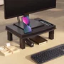 Suporte P/Monitor e Notebook C/Regulagem Reliza Ergodesk Preto