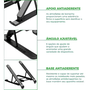Suporte para Notebook 079-0061, Regulável em 6 Níveis, Dobrável e Leve