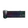 Teclado Gamer Membrana Fortrek Earless 80 TKL Rainbow + Mouse Gamer Fortrek Black Hawk RGB 7200DPI
