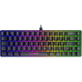 TECLADO GAMER MEMBRANA FEARLESS 65 COMPACT RAINBOW