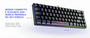TECLADO GAMER MEMBRANA FEARLESS 65 COMPACT RAINBOW