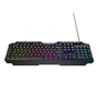 TECLADO GAMER MULTIMIDIA SHORTCUT RAINBOW