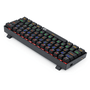 TECLADO GAMER MECANICO 60% LAKSHMI PRETO RAINBOW K606R SWITCH BLUE