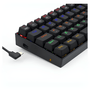 TECLADO GAMER MECANICO DRAGONBORN PRETO RGB SWITCH AZUL K630RGB1