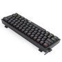 Teclado Gamer Mecânico Fizz Rainbow K617RB Preto Switch Azul - REDRAGON