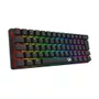 Teclado Gamer USB Mecânico Redragon JAX Rainbow Switch Marrom Preto