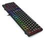 TECLADO GAMER USB MEMBRANA NETHERBANE PRETO RGB K521-RGB
