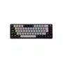 Teclado Mecânico 65% PCYES Mecka Black Vulcan Switch Red LED Rainbow TPMKBVRD