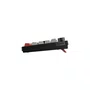Teclado Mecânico 75% Arkeum PCYES Black Vulcan Switch Red AKBV75RDM