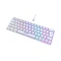 Teclado Mecânico Gamer Gravity 65, Switch Outemu Red, RGB, Branco, Compacto 65%