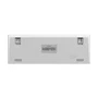 Teclado Mecânico USB 60% PCYes Kuromori White Ghost Switch Blue LED Rainbow PTKMWG60BL