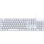 Teclado USB Office Slim K15, ABNT2, Cabo de 1,5m - Branco