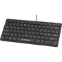 Teclado USB Fortrek K13 Mini Office, Padrão ABNT2, Compacto e Leve – Preto