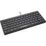 Teclado USB Fortrek K13 Mini Office, Padrão ABNT2, Compacto e Leve – Preto